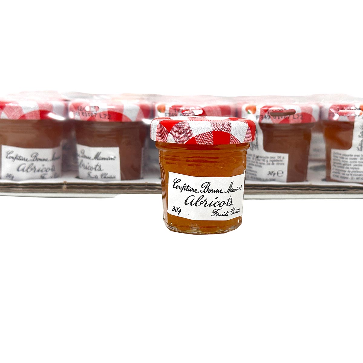 Bonne Maman Abricots Konfitüre aus Frankreich Aprikose 15 x 30 Gramm aus Frankreich