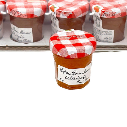 Bonne Maman Abricots Konfitüre aus Frankreich Aprikose 15 x 30 Gramm aus Frankreich
