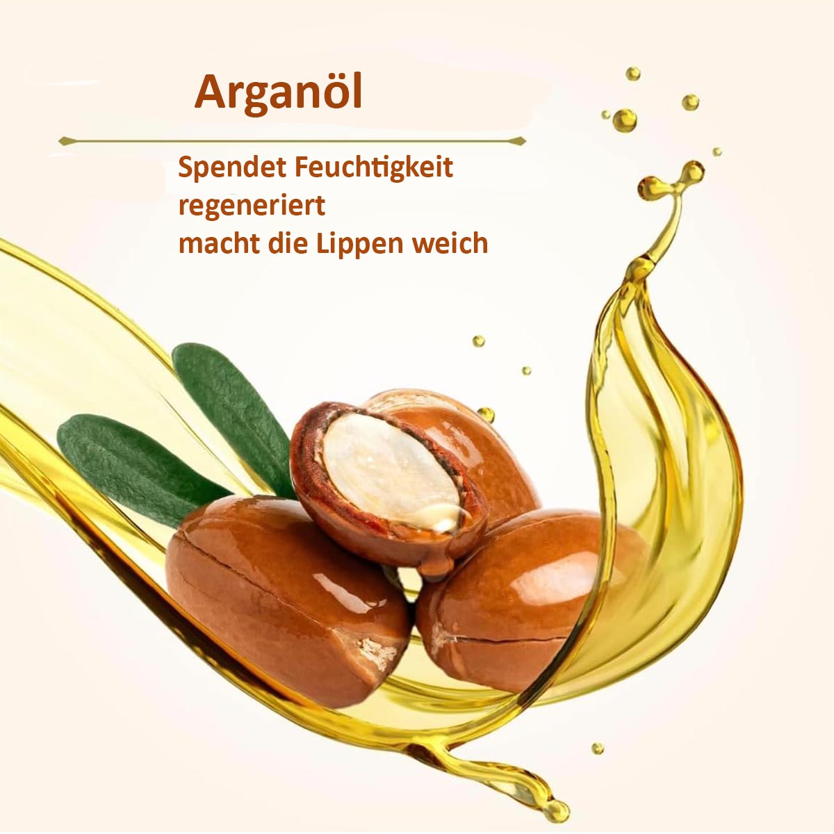 Le Petit Olivier Pflegender Lippenbalsamstift mit Arganöl, 4 g