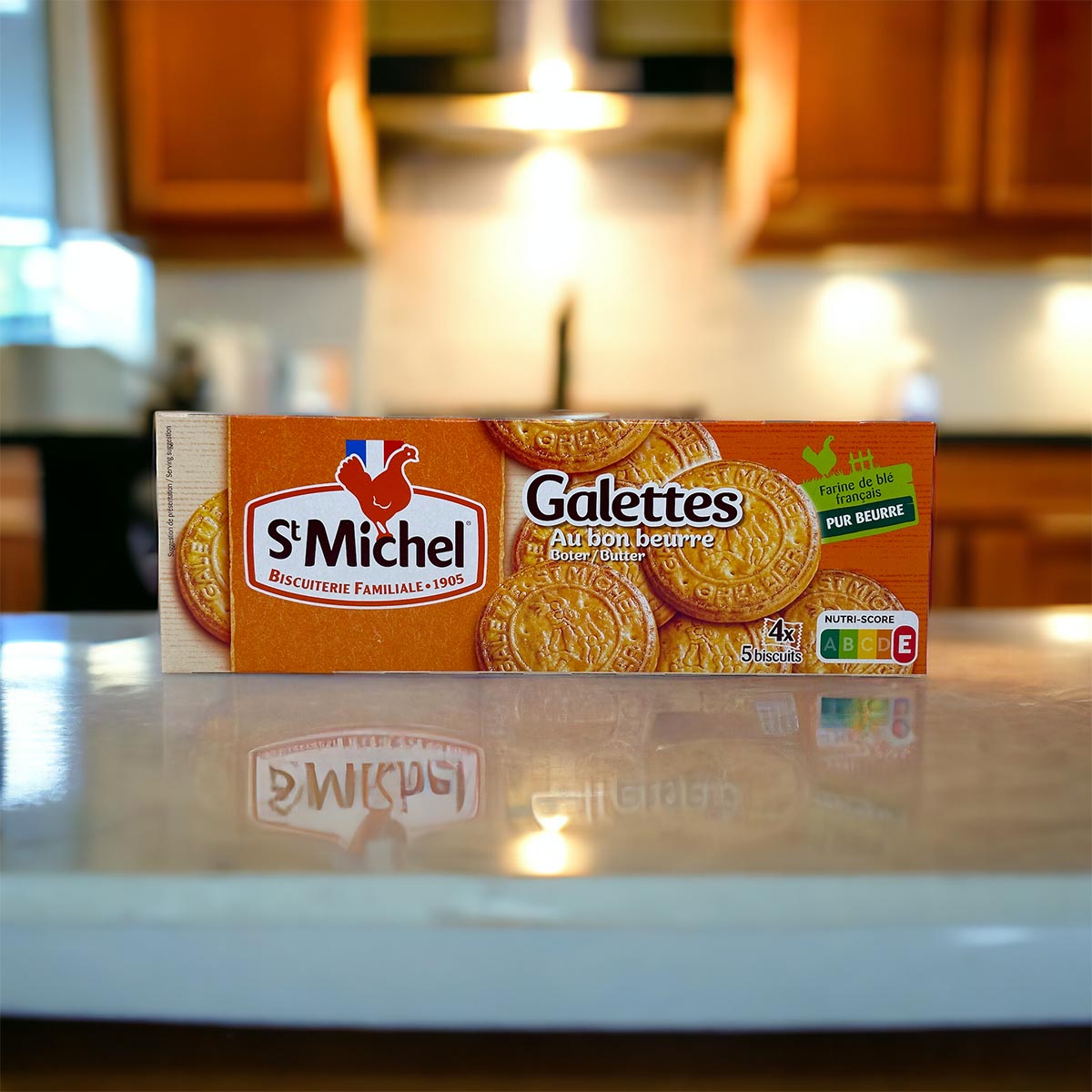 St. Michel Galettes Biscuits: Französische Butterkekse - Traditionelle Knusprigkeit!