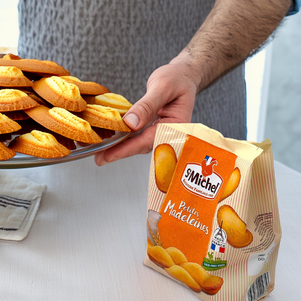 St Michel Mini Madeleines mit Eiern, original aus Frankreich 175 Gramm