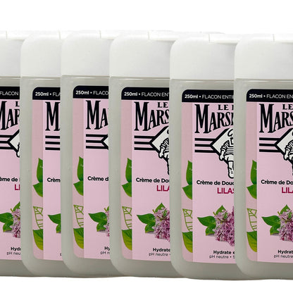 Le Petit Marseillais Lilas - Duschgel mit Flieder 6x 250 ml aus Frankreich