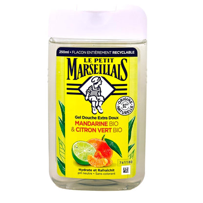 Le Petit Marseillais Duschgel mit Mandarine und Limette 3x250 ml aus Frankreich