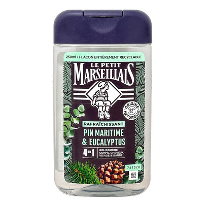 Le Petit Marseillais  Duschgel mit Seekiefer und Eukalyptus 3x 250 ml