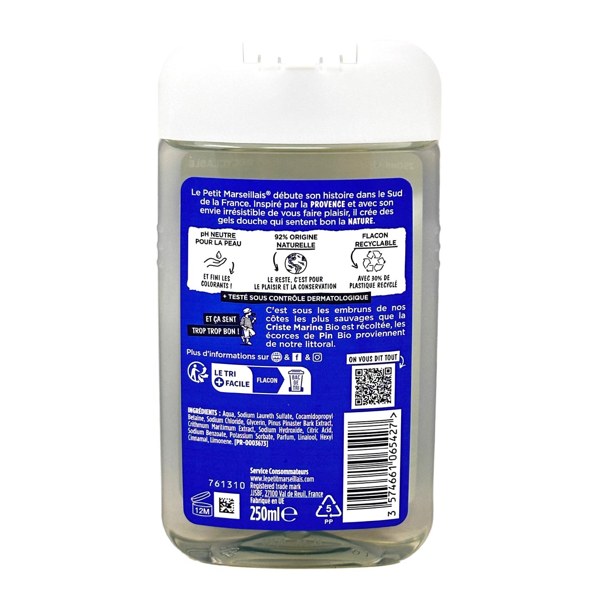 Le Petit Marseillais - Duschgel mit Pinie und Meerfenchel 3x250 ml aus Frankreich