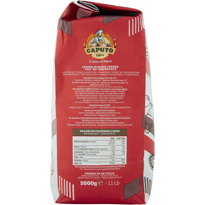 FARINA CAPUTO Mehl "Cuoco" Chef 5 kg - Ideales Weichweizenmehl Typ "00" für Pizza, Pasta und Gebäck