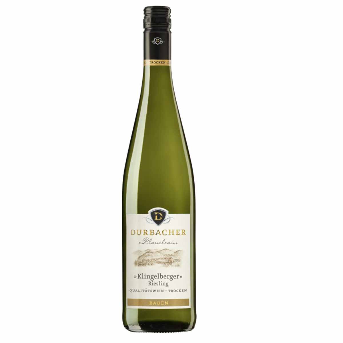 Durbacher Plauelrain Klingelberger (Riesling) QBA trocken - Alkoholgehalt: 12 % vol