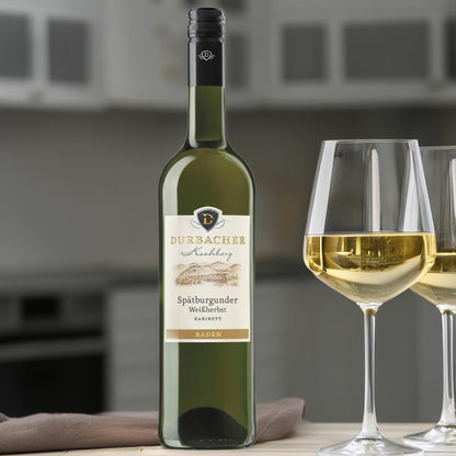 Durbacher Kochberg Spätburgunder Weißherbst Kabinett - Alkoholgehalt: 12,5 % vol