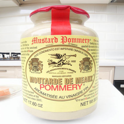 Pommery® Moutarde de MEAUX: Authentischer französischer Senf, 500g