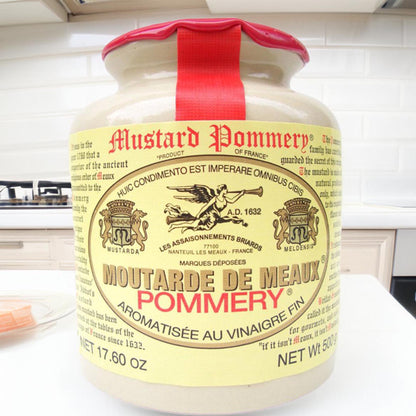 Pommery® Moutarde de MEAUX: Authentischer französischer Senf, 500g