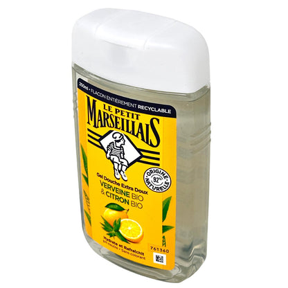 Le Petit Marseillais Duschgel Eisenkraut & Zitrone, 250 ml – Frische aus Frankreich