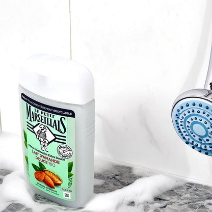 Le Petit Marseillais Mandelmilch-Duschgel 250 ml – Sanfte Pflege Lait d'Amande Douce