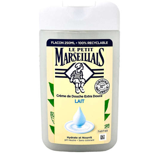 Le Petit Marseillais Duschgel Milch, 250 ml – Sanfte Pflege mit Lait aus Frankreich
