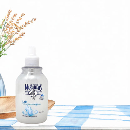 Le Petit Marseillais Flüssigseife Milch, 300 ml – Sanfte Pflege aus Frankreich