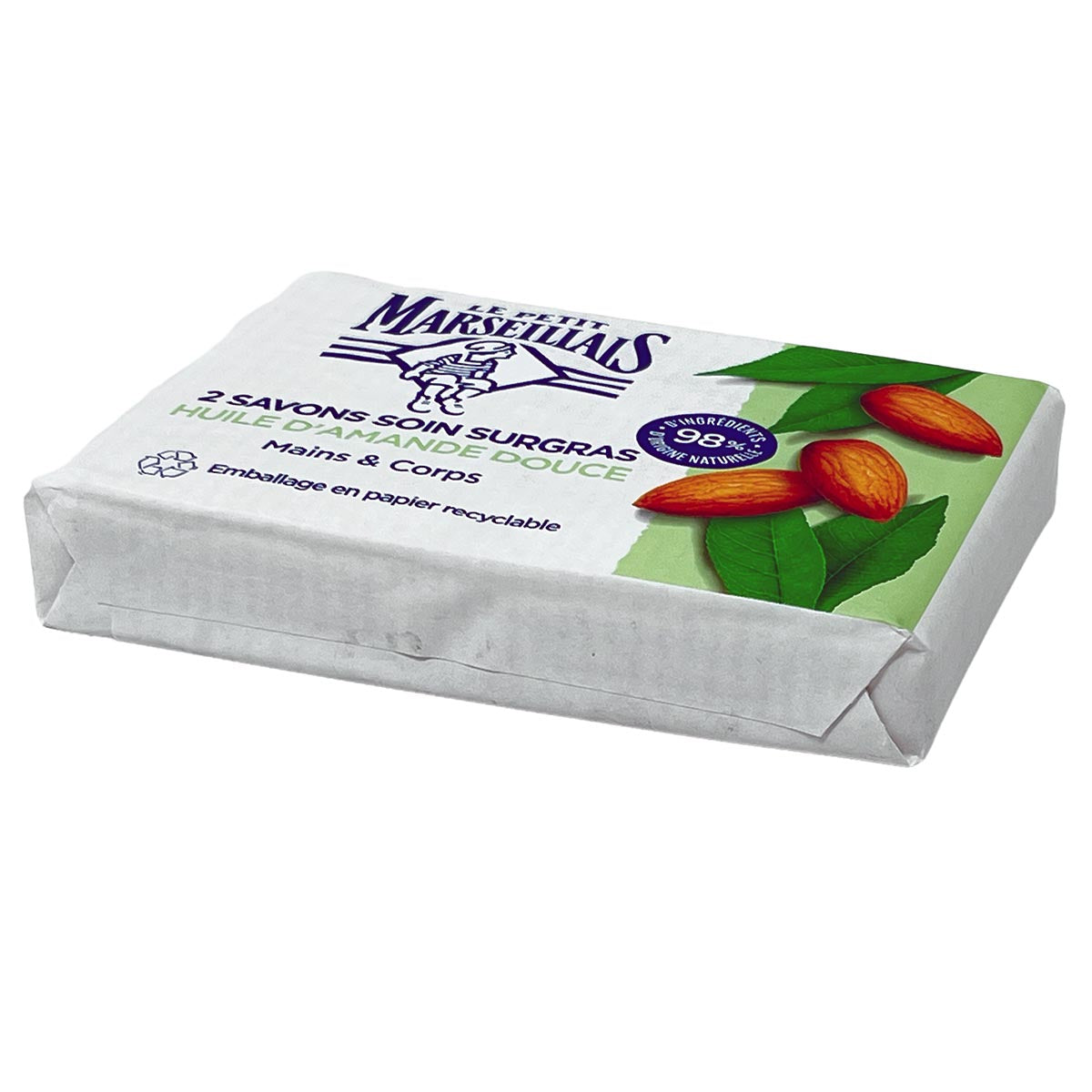 Le Petit Marseillais Seife mit süßem Mandelöl  2x100 Gramm aus Frankreich