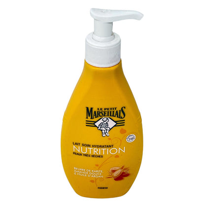 Le Petit Marseillais Körperlotion mit Mandel- und Arganöl - 250ml pure Pflege
