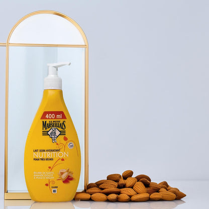 Le Petit Marseillais Körperlotion Body Lotion mit Mandel und Arganöl 400ml