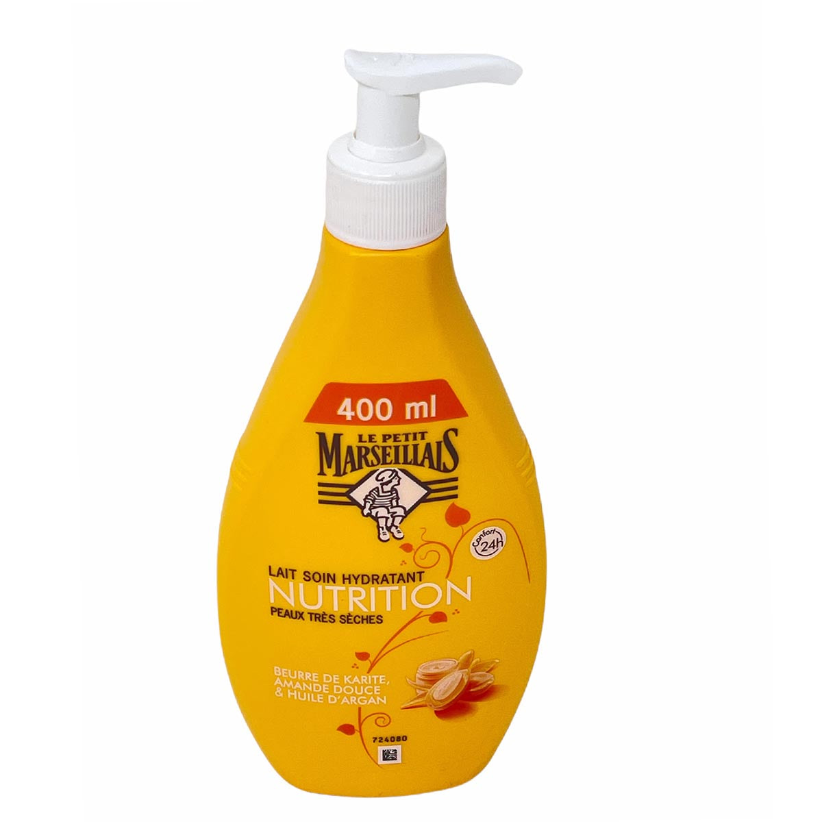 Le Petit Marseillais Körperlotion Body Lotion mit Mandel und Arganöl 400ml