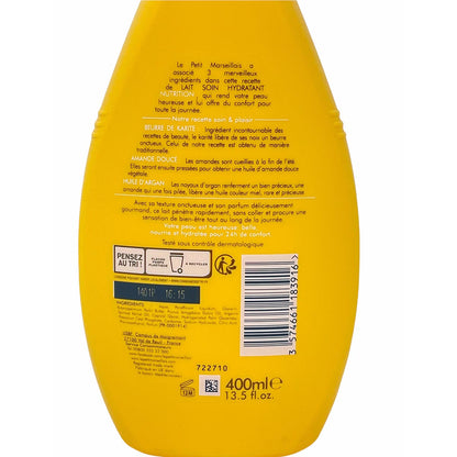 Le Petit Marseillais Körperlotion Body Lotion mit Mandel und Arganöl 400ml