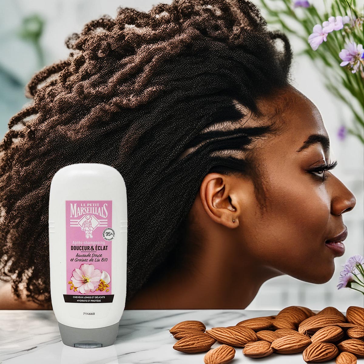 Le Petit Marseillais Conditioner Flachs & Mandelmilch Extrakt 200 ml