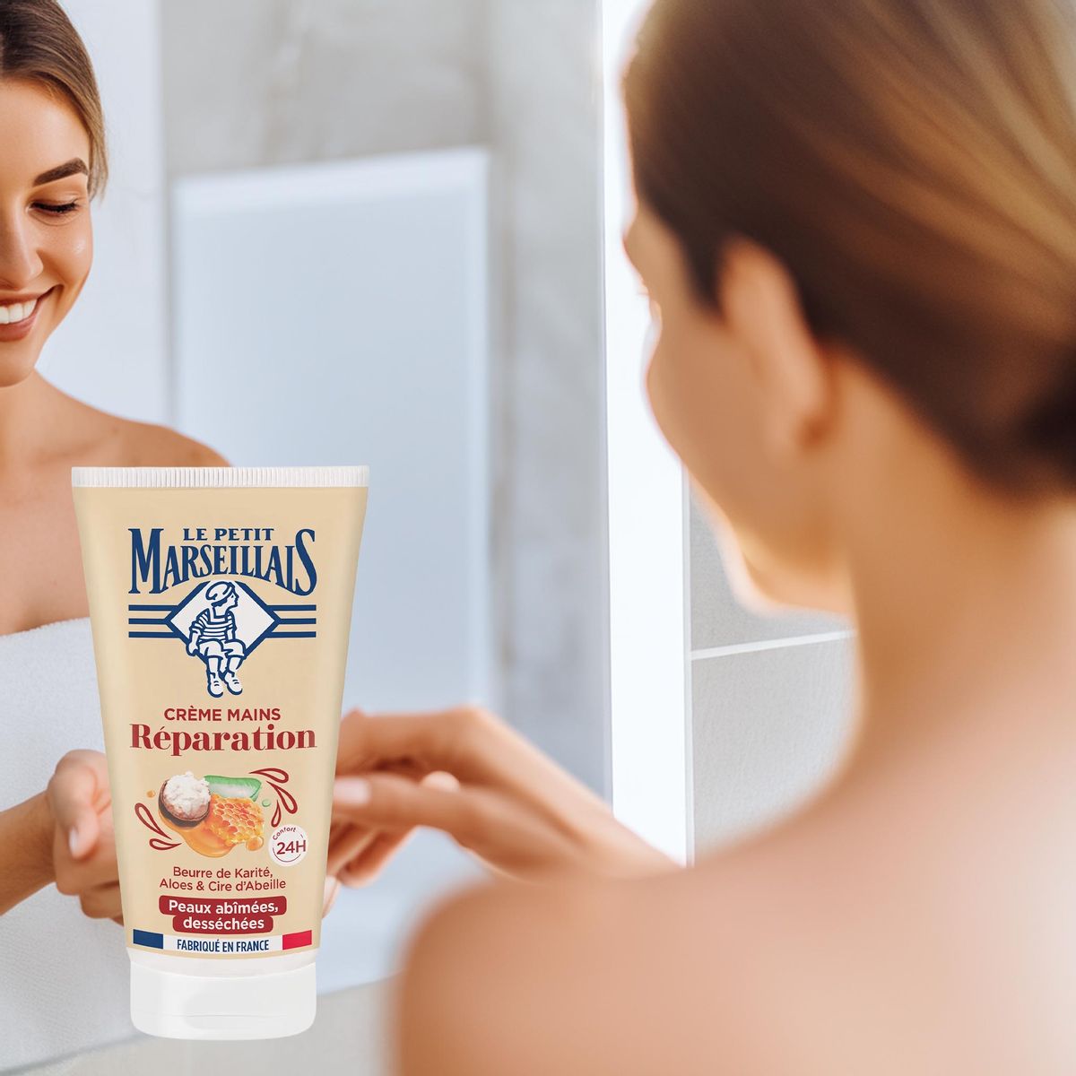Le Petit Marseillais Repair Handcreme mit Sheabutter Aloe & Bienenwachs