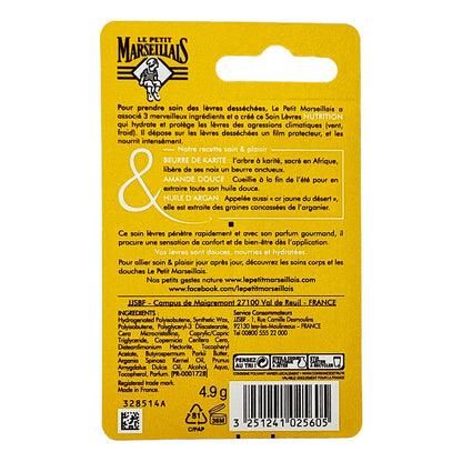 Le Petit Marseillais Lippenpflege Shea Mandel Argan 4,9 g – Feuchtigkeit Pur