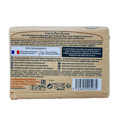 Le Petit Olivier Seife mit Orangenblüten und Olivenöl 2 x 100 Gramm