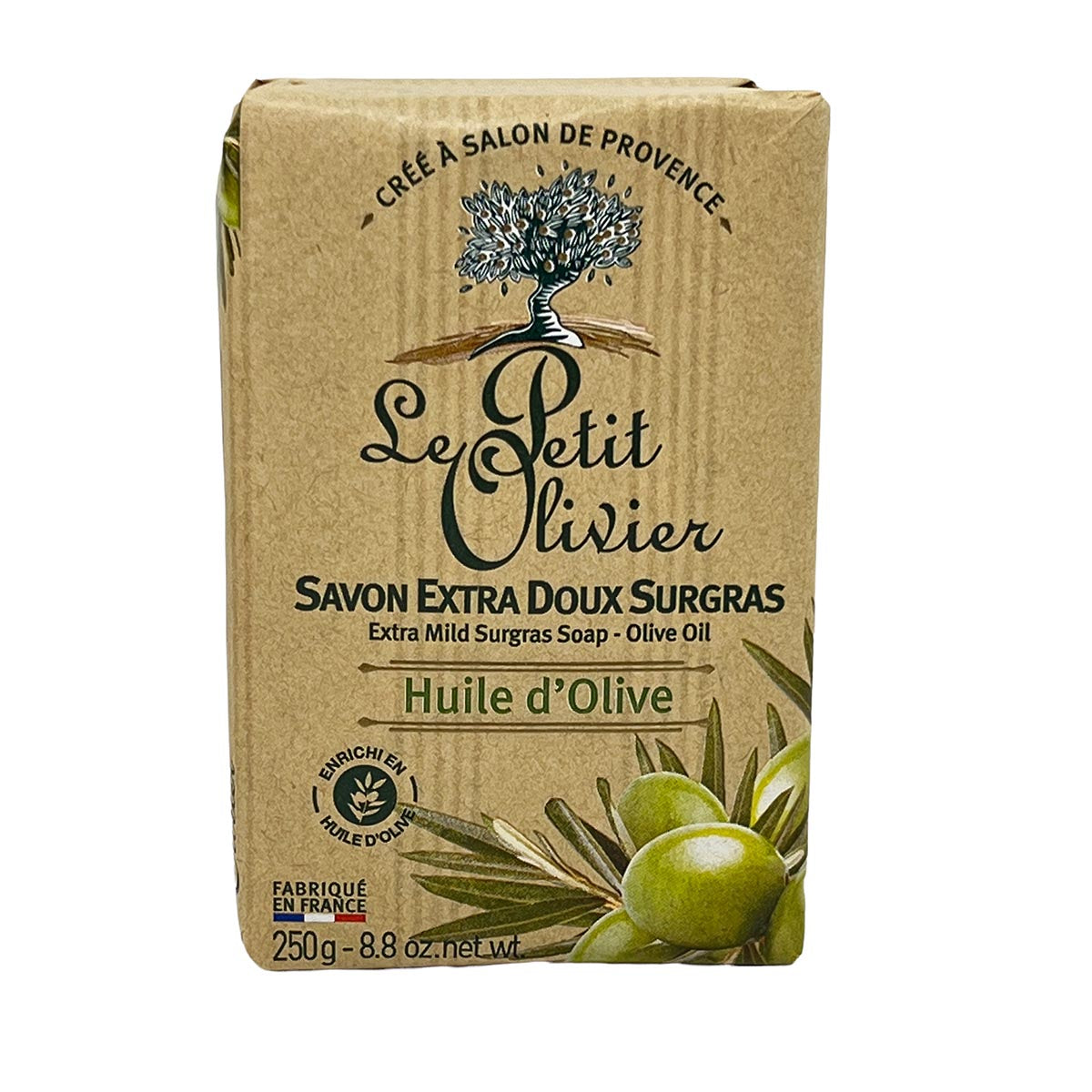 Le Petit Olivier Seife mit Olivenöl – extra mild, 250g natürliche Pflege aus Frankreich