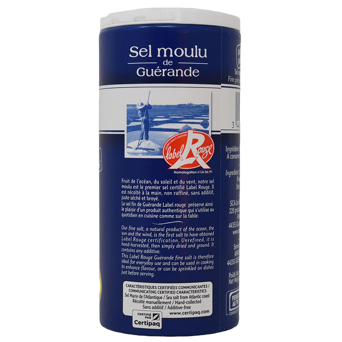 Sel de Guérande Label Rouge: Hochwertiges Meersalz aus Frankreich 250g