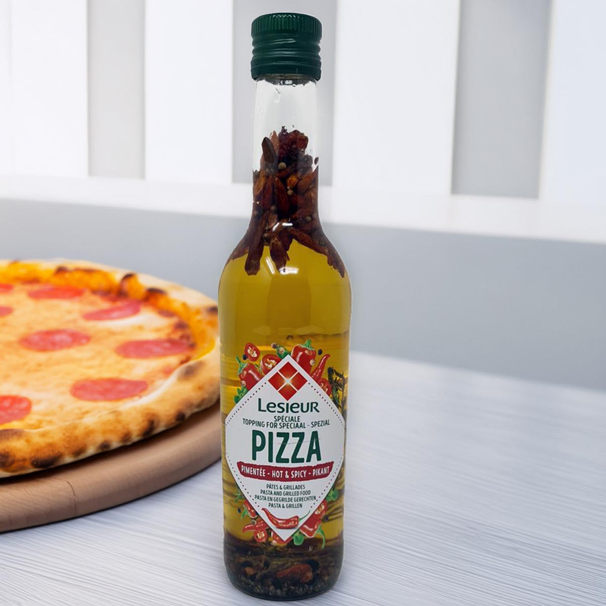 Lesieur Pizza-Öl Hot & Spicy - Huile Spéciale Pizza Pimentée 500 ml aus Frankreich