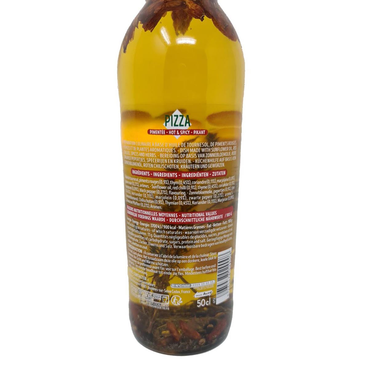 Lesieur Pizza-Öl Hot & Spicy - Huile Spéciale Pizza Pimentée 500 ml aus Frankreich