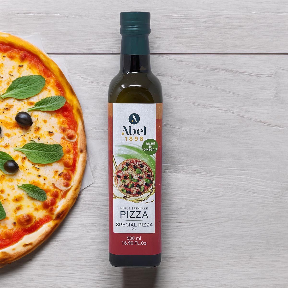 Huilerie de Lapalisse Pizza-Öl - Huile Spéciale Pizza 500 ml aus Frankreich