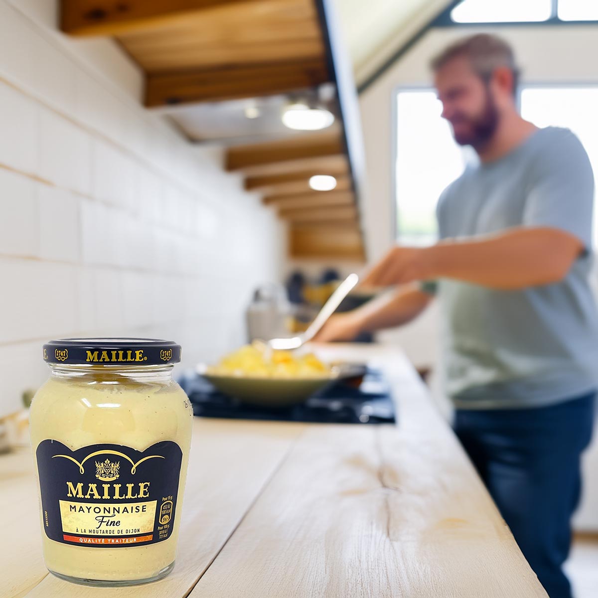 Maille Mayonnaise Fine: Französische Feinkost im 320g-Glas - Genuss pur!