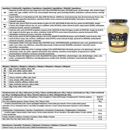 Maille Mayonnaise Fine: Französische Feinkost im 320g-Glas - Genuss pur!