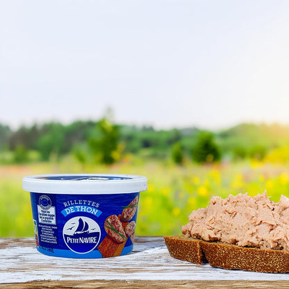 Petit Navire Rillettes de Thon – Köstliche Thunfischpaste mit cremiger Textur, 125g