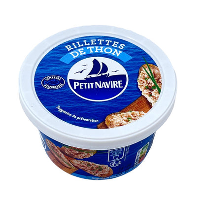 Petit Navire Rillettes de Thon: Köstliche Thunfischpaste in cremiger Textur - 125g