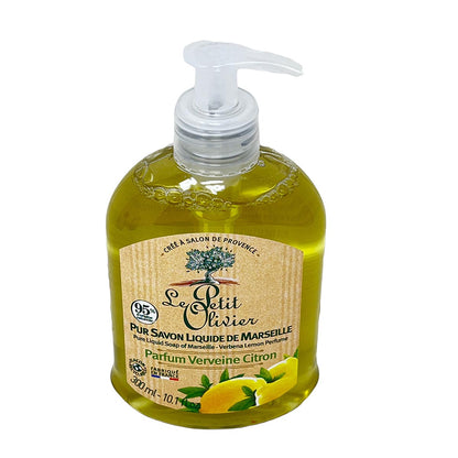 Le Petit Olivier Pur Savon Liquide de Marseille Verveine Citron 300ml