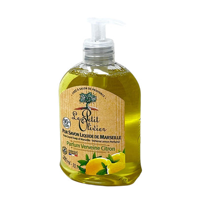 Le Petit Olivier Pur Savon Liquide de Marseille Verveine Citron 300ml