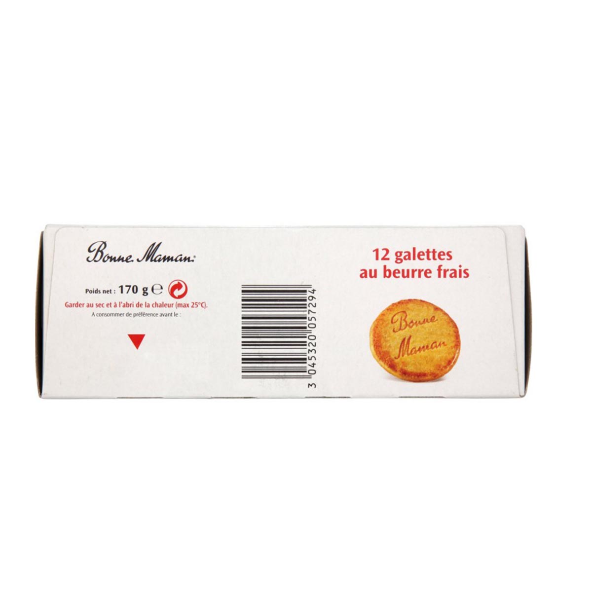 Bonne Maman Galettes au beurre frais  Buttergebäck 170 Gramm original aus Frankreich