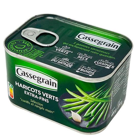 Cassegrain Grüne Bohnen Extra Fein – Premium-Qualität und Frische in jeder Dose
