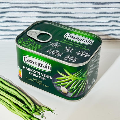 Cassegrain Grüne Bohnen Extra Fein – Premium-Qualität und Frische in jeder Dose
