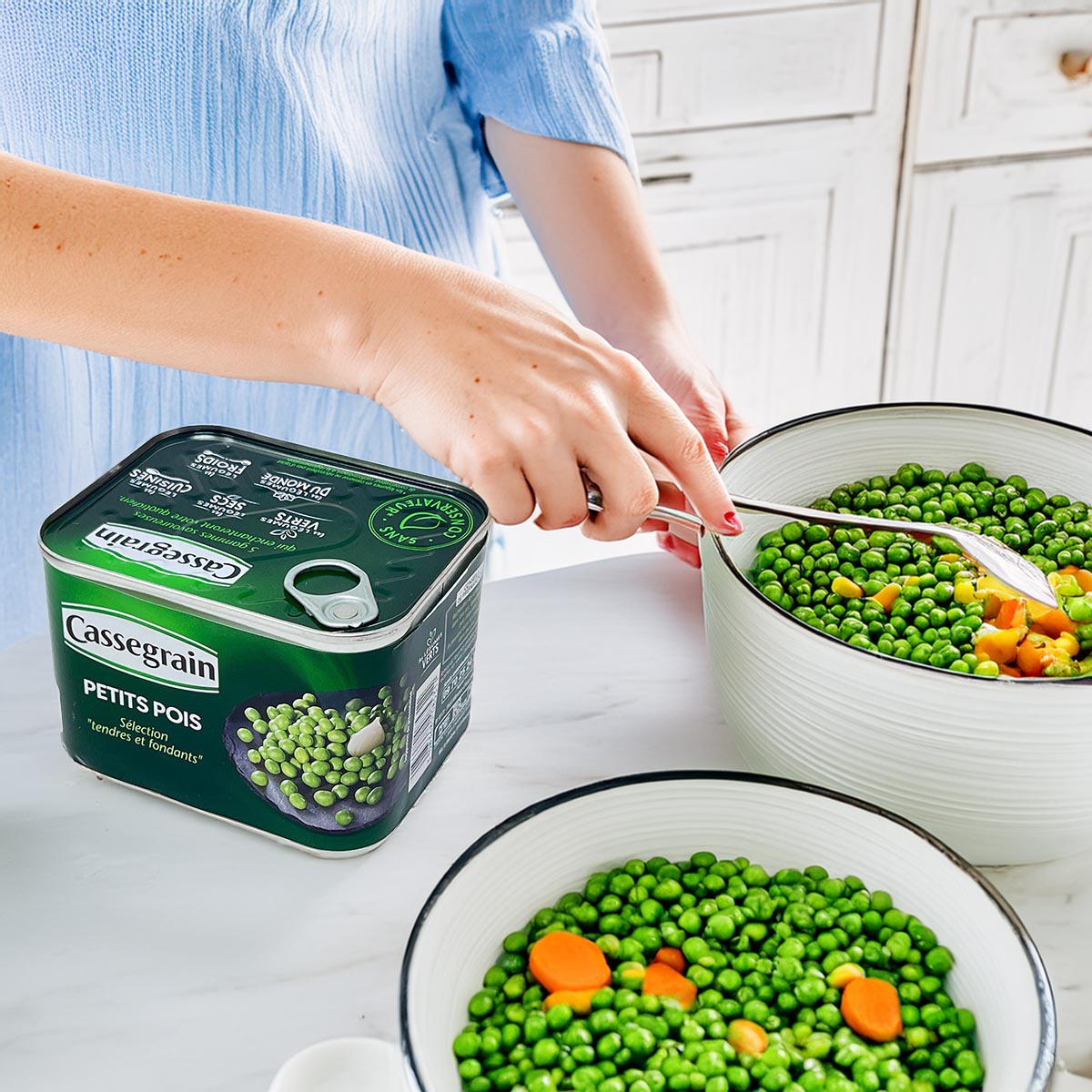 Cassegrain Erbsen Petits Pois 706g – Frische Qualität für Ihre köstlichen Gerichte