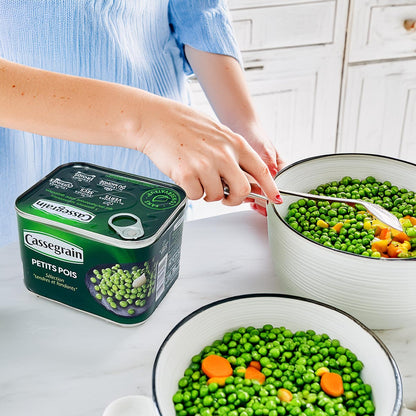 Cassegrain Erbsen Petits Pois 706g – Frische Qualität für Ihre köstlichen Gerichte
