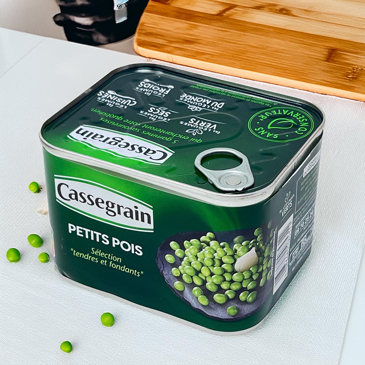 Cassegrain Erbsen Petits Pois 706g – Frische Qualität für Ihre köstlichen Gerichte