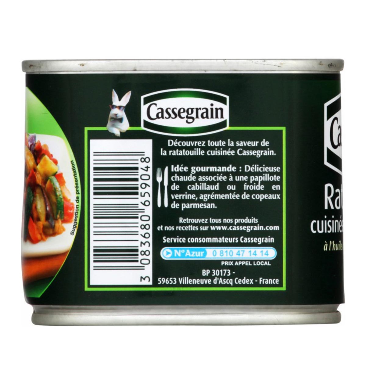 Cassegrain Ratatouille Cuisinée à la Provençale - Authentischer Geschmack