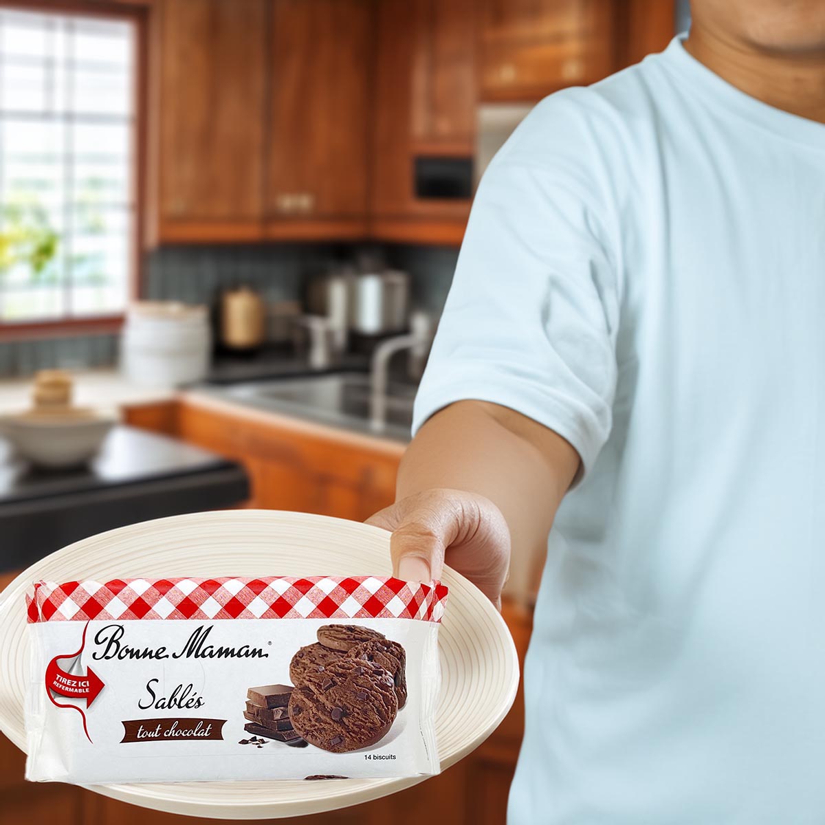 Bonne Maman Sablés tout chocolat Schoko Kekse Cookies 150 Gramm