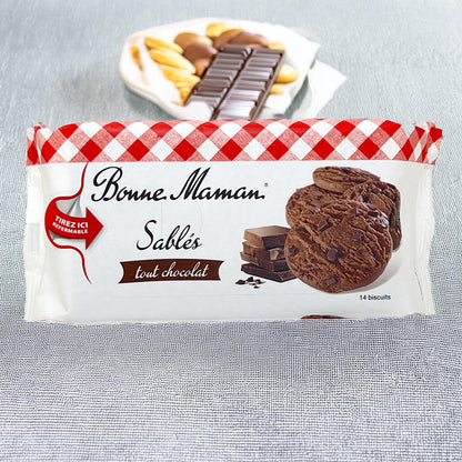 Bonne Maman Sablés tout chocolat Schoko Kekse Cookies 150 Gramm