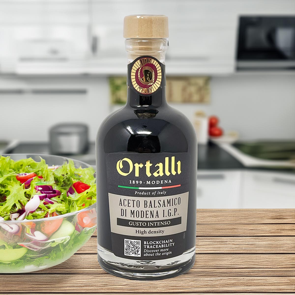Ortalli Aceto Balsamico di Modena I.G.P. - 250 ml: Premium Balsamessig für Gourmet-Küche
