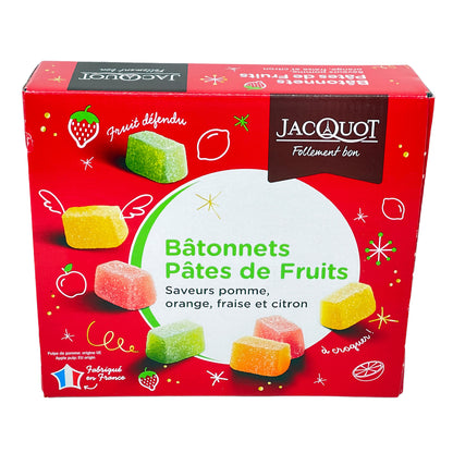 Pâtes de Fruits, Bâtonnets Pâtes de Fruits Geleefrüchte aus Frankreich, eckig, 1kg
