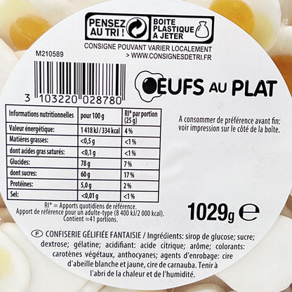 Haribo Oeufs au Plat Spiegeleier Soft Kaubonbons in der widerverschließbaren Box